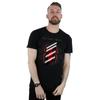 Marvel Mens Spider-Man Logo Stripes T-Shirt