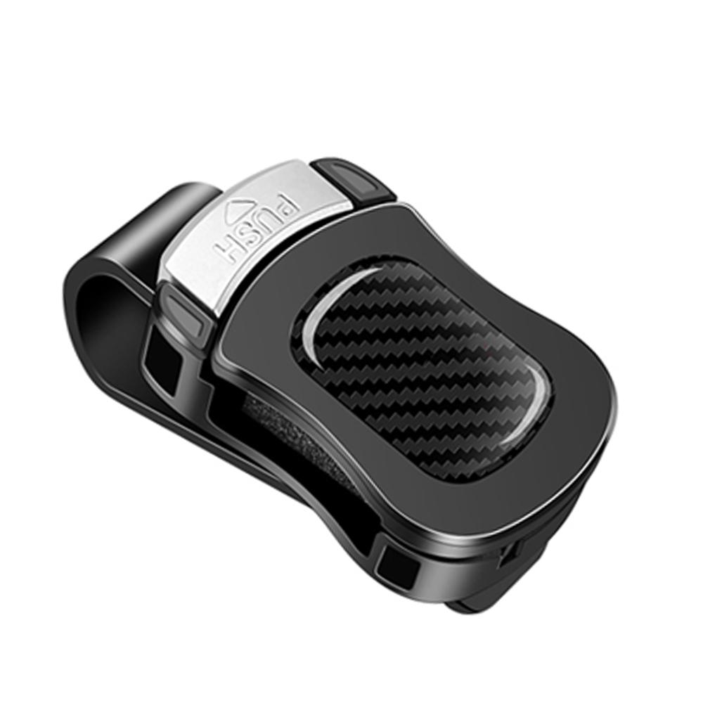 Car Sun Visor Clip Glasses Holder Auto Sunglasses Visor Sunglasses Bracket with Sponge Protective Glasses Support