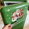 Environmentally Friendly PVC Decals Christmas Window Clings, Peel And Stick Winter Santa Snowman Reindeer Indoor Seasonal Art Decals, Xmas Sticker for