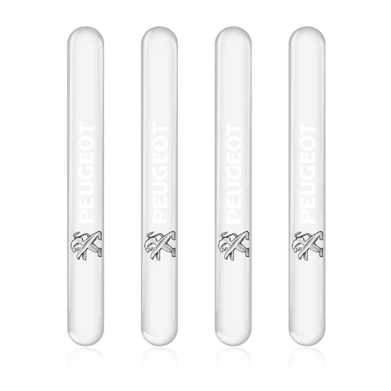Voor Peugeot Auto Deur Transparante Strip Achteruitkijkspiegel Anti-Botsing Beschermingsstrip Voor Peugeot 206 207 307 3008 2008 308 407