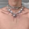 Punk Style Hip-Hop Choker Necklace for Men - High-End Clavicle Chain, Y2K Subculture Jewelry, Sweet & Cool Collar