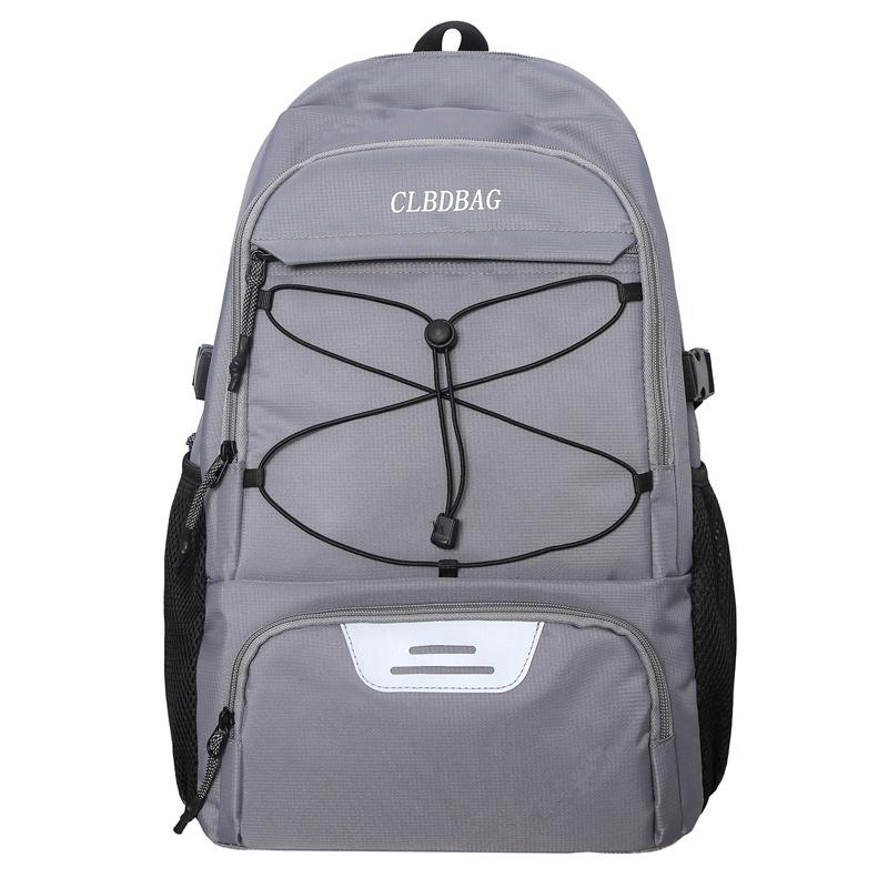 Backpack Sports Outdoor Large Capacity Backpack Simple Men and Women Commuter Student School Bag Travel Bag