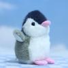 Delightful Penguin Plush Keychain Charming Animal Figurine Soft Stuffed Toy 10cm