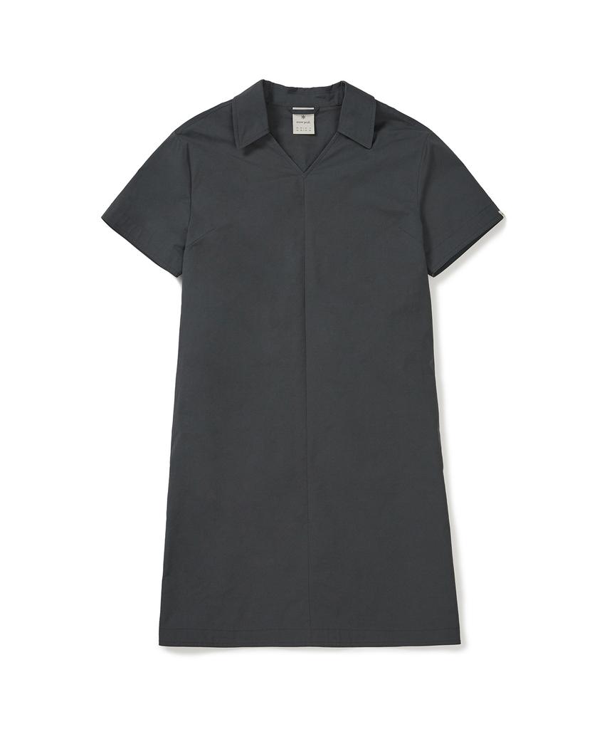 SNOWPEAK APPAREL Work Collared Dress (S25Swfop13) Charcoal