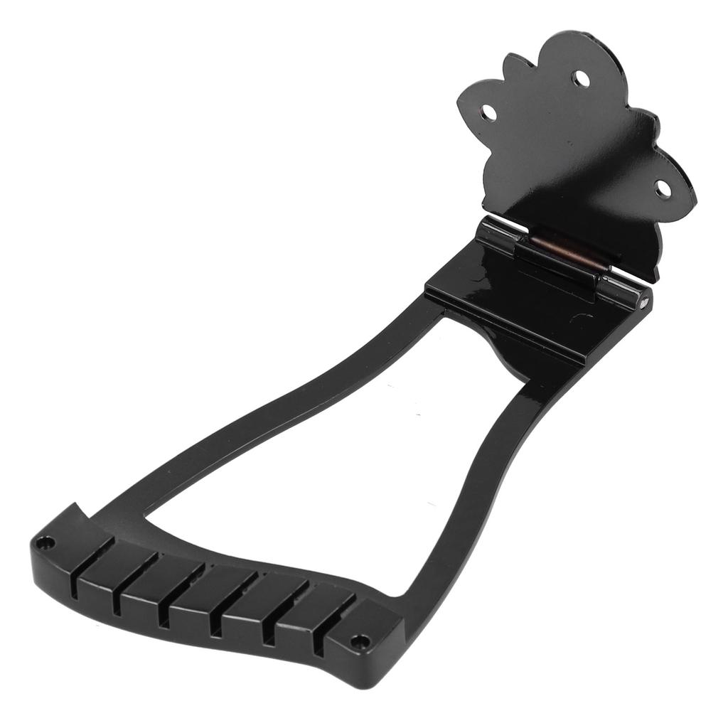 Bridge Tailpiece Replacement for Electric Jazz Guitar Musical Instrument AccessoriesBlack