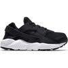 Nike Air Huarache Run Slip Resistant Abrasion Resistant Low top Kids' Running Shoes Black White Kids' 704949-011