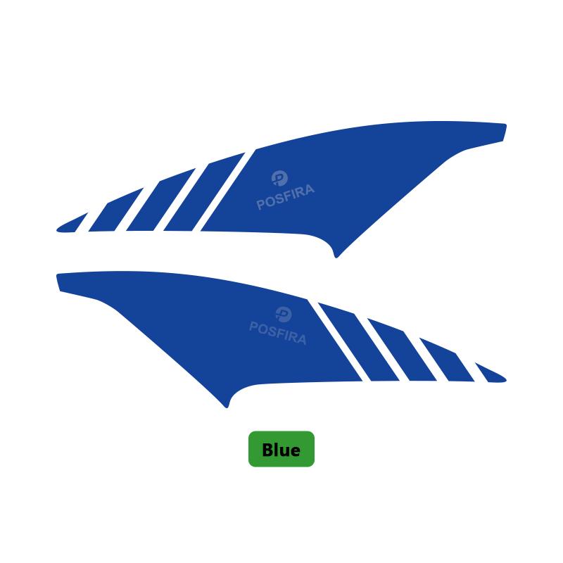 POSFIRA Motorcycle Front Fender Stickers Vinyl Decal for Honda CB650R CB 650R 650 R 2025 2024 -2026 Accessories