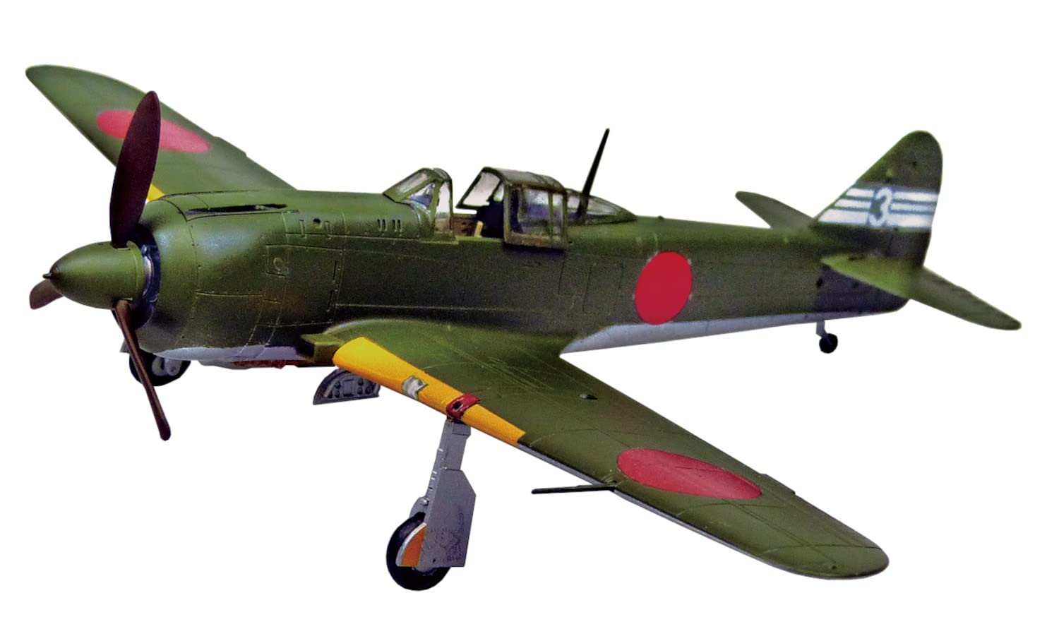 

Aoshima Bunka Kyozai (AOSHIMA) 1/72 Aircraft Series No. 6 Ki-100-II Type 5 Fighter Model 2 Plastic Model