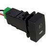 Add-On LED Fog Light Indicator H11 Wire Relay Wiring Harness Switch Fit for Honda Civic CR-V Accord City