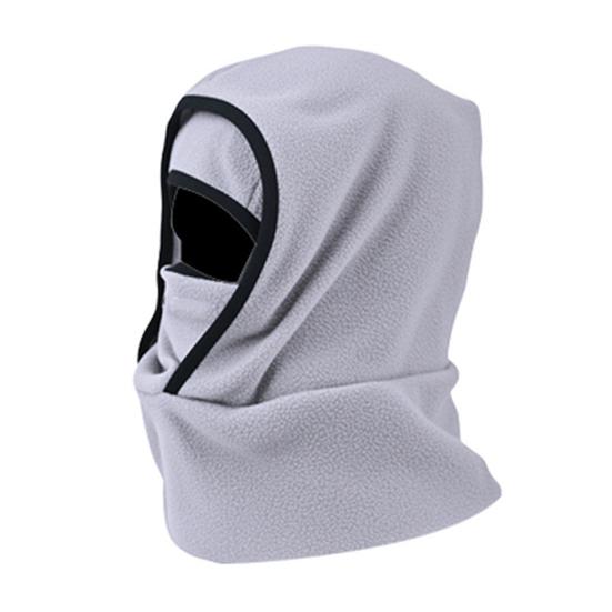 Skiing Headgear Outdoor Winter Warm Hat 3-in-1 Integrated Thermal Hood Scarf Face Guard Sports Running Hat