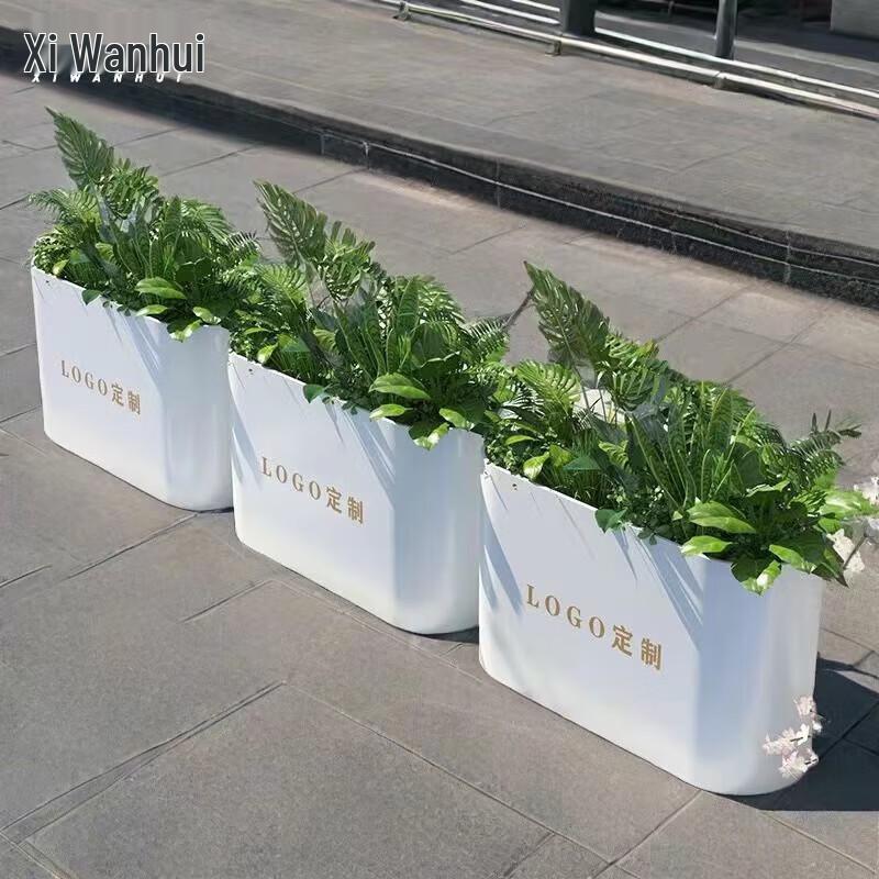 Xiwianhui Outdoor Iron Art Planters & Stands