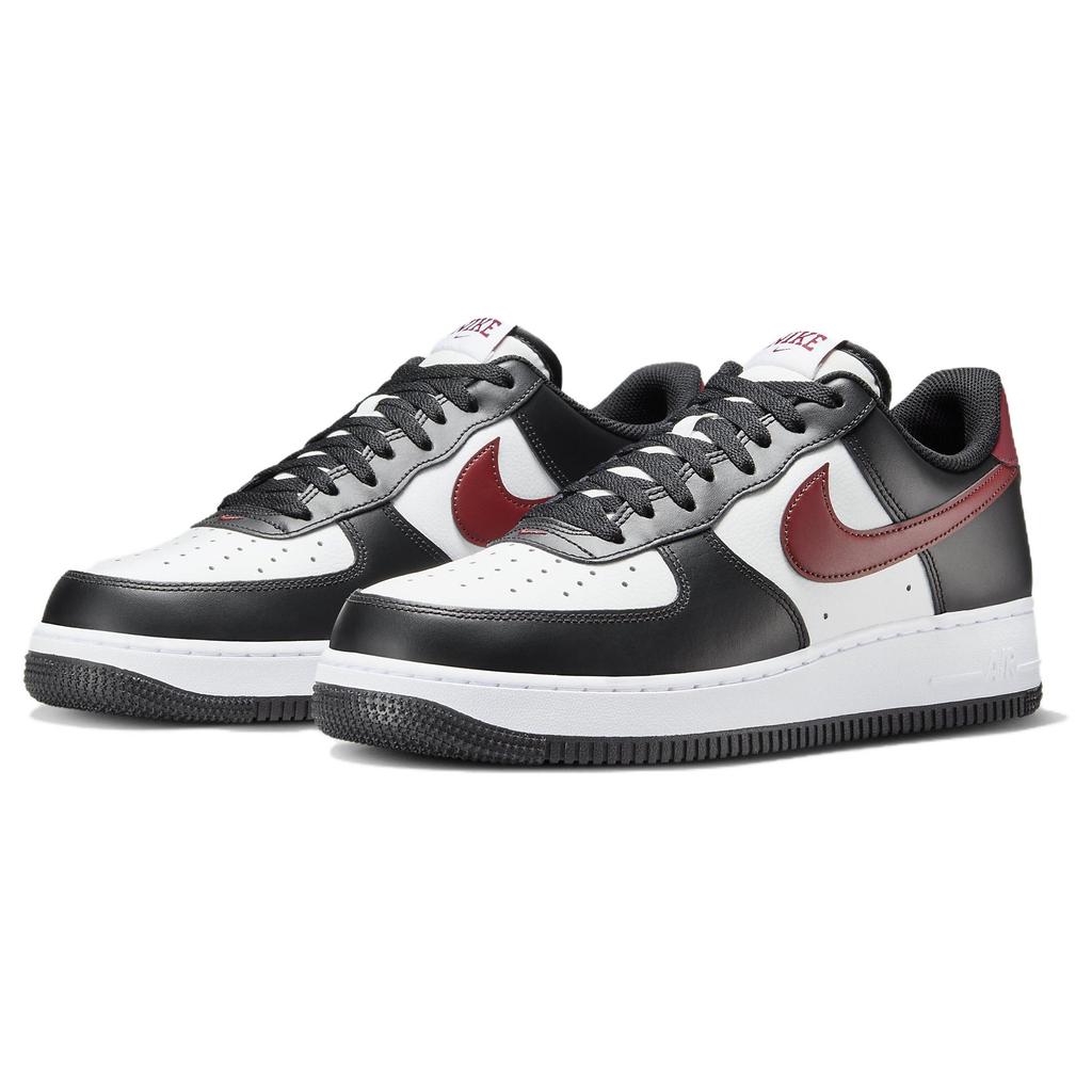 New Nike Air Force 1 GS Black Dark Team Red FZ4351-001
