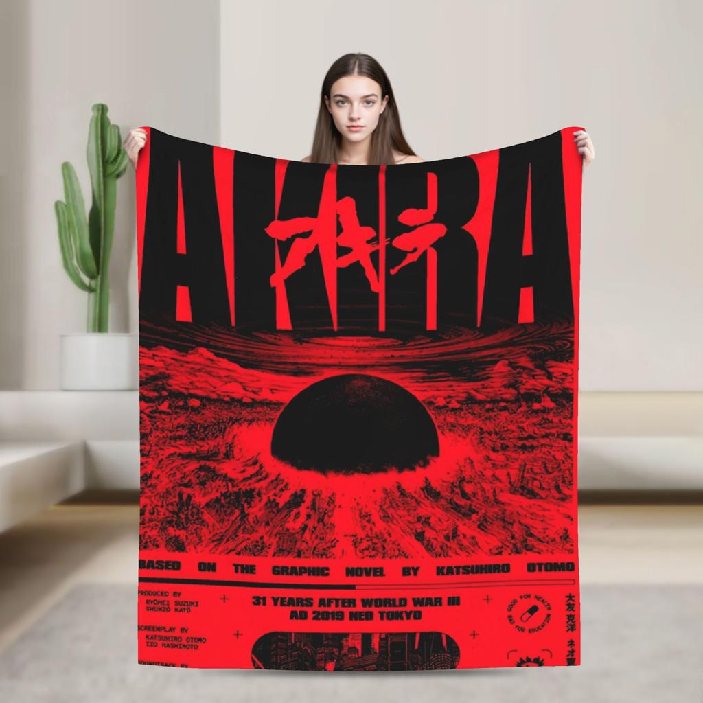 Japanese Anime film Akiras Blankets Quality Super Warm  Throw Blanket Winter Travel Couch Chair Sofa Bed Fashion Bedspread