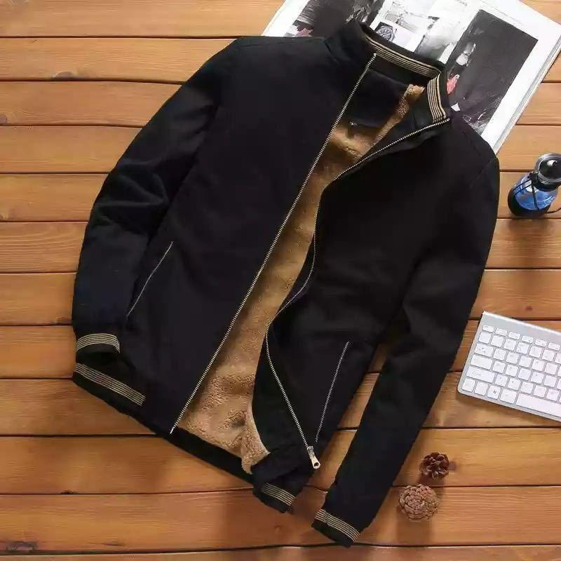 Men's Casual Youth Jacket Cotton Washed Jacket Men
