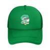 White Tiger Power Rangers  Trucker Hat Adult Vintage  Mesh Baseball Cap Polyester Breathable Sports Cap