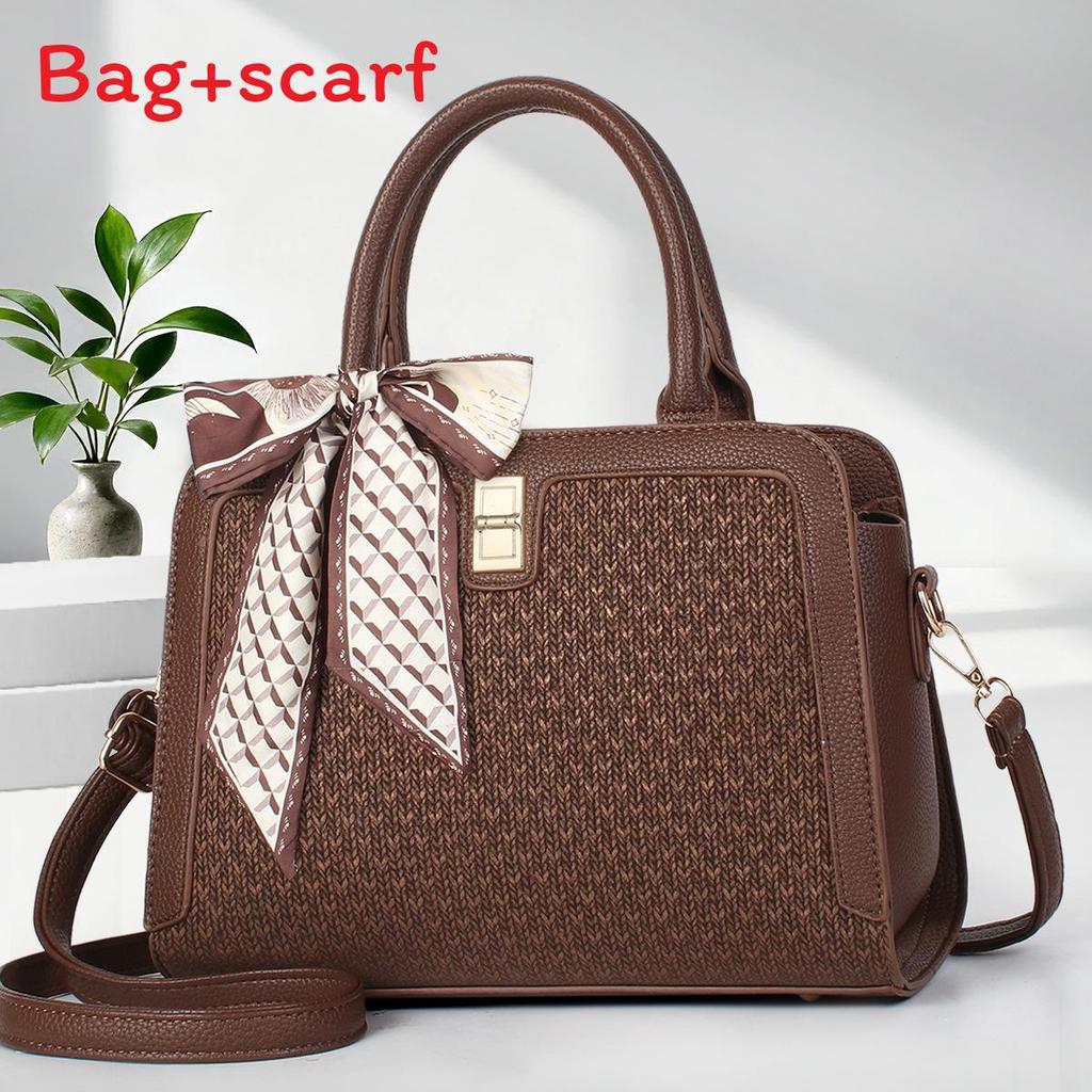 Pu Leather Casual Crossbody Bag For Women With Multiple Pockets For Daily Use