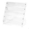 Acryl -riser Display Cupcake Stand Multi -Use Space -Par -Display -Organizer for Badges