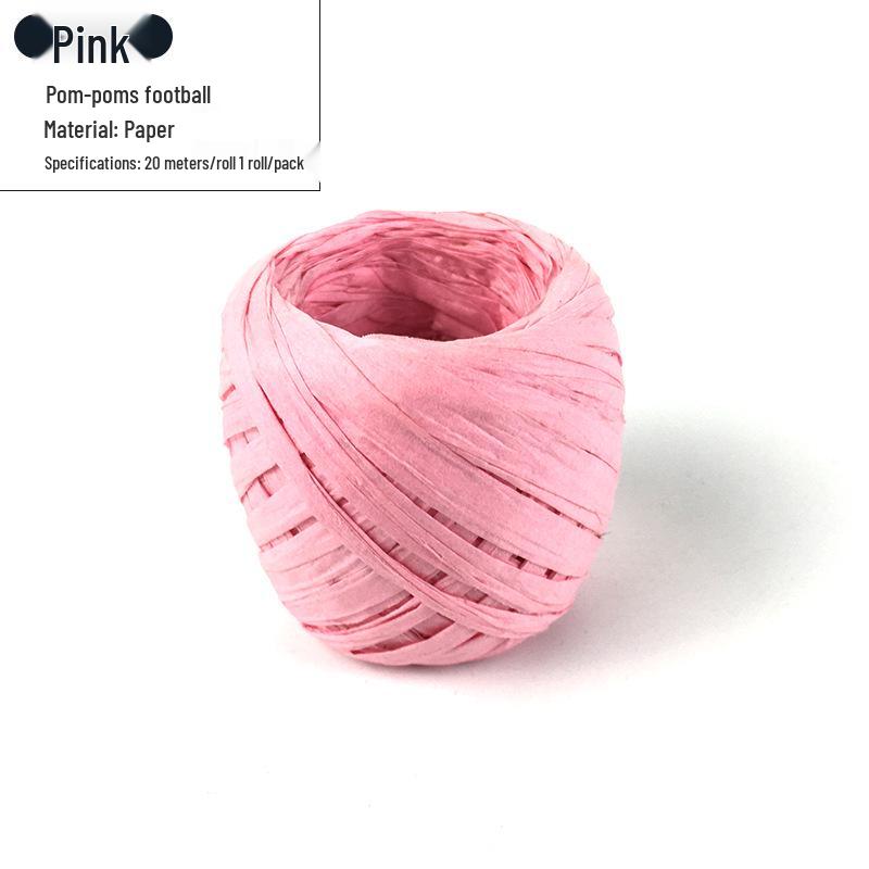 Natural Raffia Straw String for Flower Bouquet Wrapping and Gift Box Filler