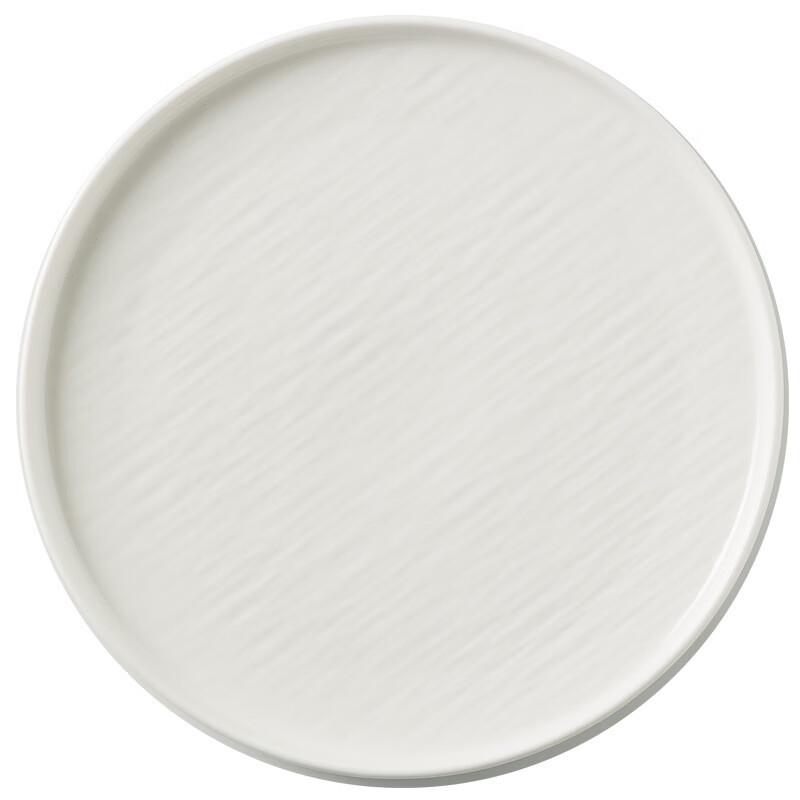 White Ceramic Dinner Plate