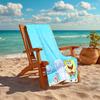 1Pc Spongebob'S Underwater Adventure Beach Towel Quick Dry Multiuse For Beach Pool Gym Yoga Home Travel Christmas Halloween Xmas Gift L1479