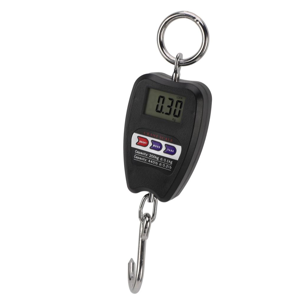 Portable Electronic Scale High Accuracy Digital Hanging Scale 200kg Weight Capacity Crane Scale for Food Luggage