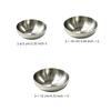 Round Sushi Dipping Bowls Corrosion-Resistant Salad Dressing Plates  Ketchup