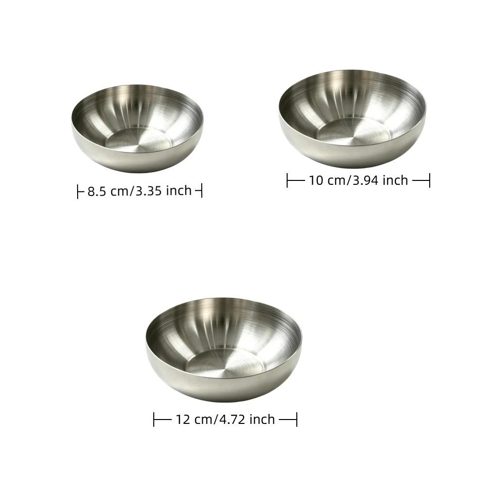 Round Sushi Dipping Bowls Corrosion-Resistant Salad Dressing Plates  Ketchup