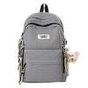 Schoolbag New Korean Simple Student School Bag Large Capacity Travel Backpack Fashion Leisure College Plaid Backpack