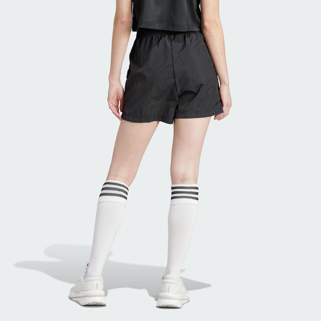 adidas Tiro Šortky s patentkami s monochromatickým logem a elastickým pasem Dámské šortky Černé IB4757