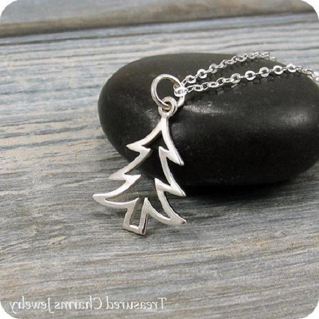 Openwork Tree of Life Christmas Necklace