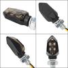 Motorcycle Turn Signals LED Light Mini Indicators Universal Light Super Bright Amber Blinker Lamp