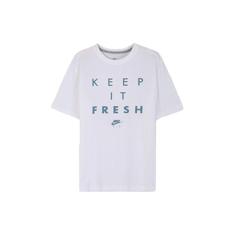 Nike Men s Sportswear Keep It Fresh Short Sleeve White CW4821-100 XL