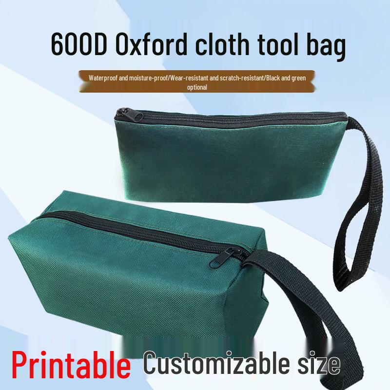 Waterproof Small Handheld Tool Bag – Durable Oxford Cloth Repair Bag for Electricians, Screwdriver Storage, Tool Kit Organizer