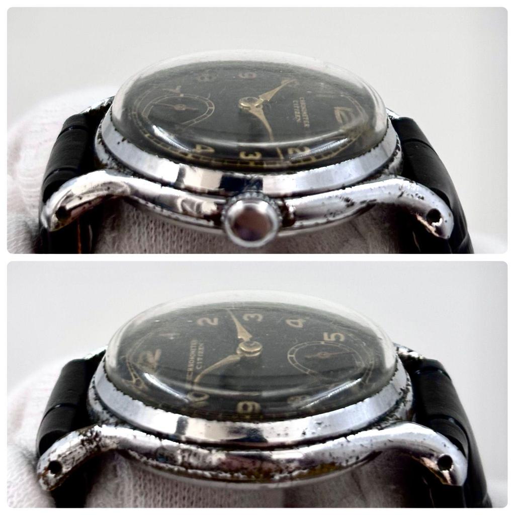 Used [In Operation/1940-50's] CITIZEN Citizen Chronometer F-Postwar II Type Antique Watch Military Manual Winding Rare