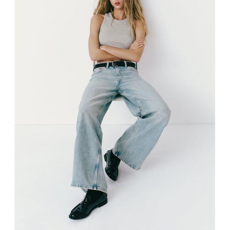 Spring New Arrival Fashion Style Fashionable Stylish Outfit Slim round Neck Sleeveless Short Tops 3253324