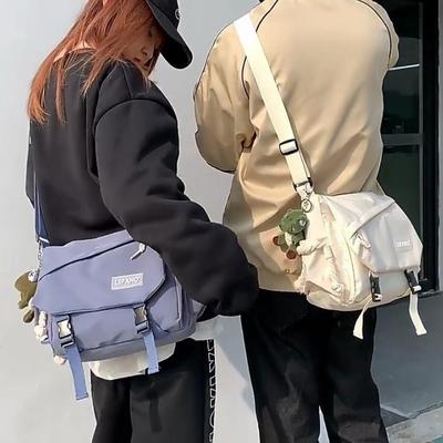 Women Nylon Handbags Shoulder Bag Unisex Large Capacity Crossbody Bags for Teenager Messenger Bag Student School Bags