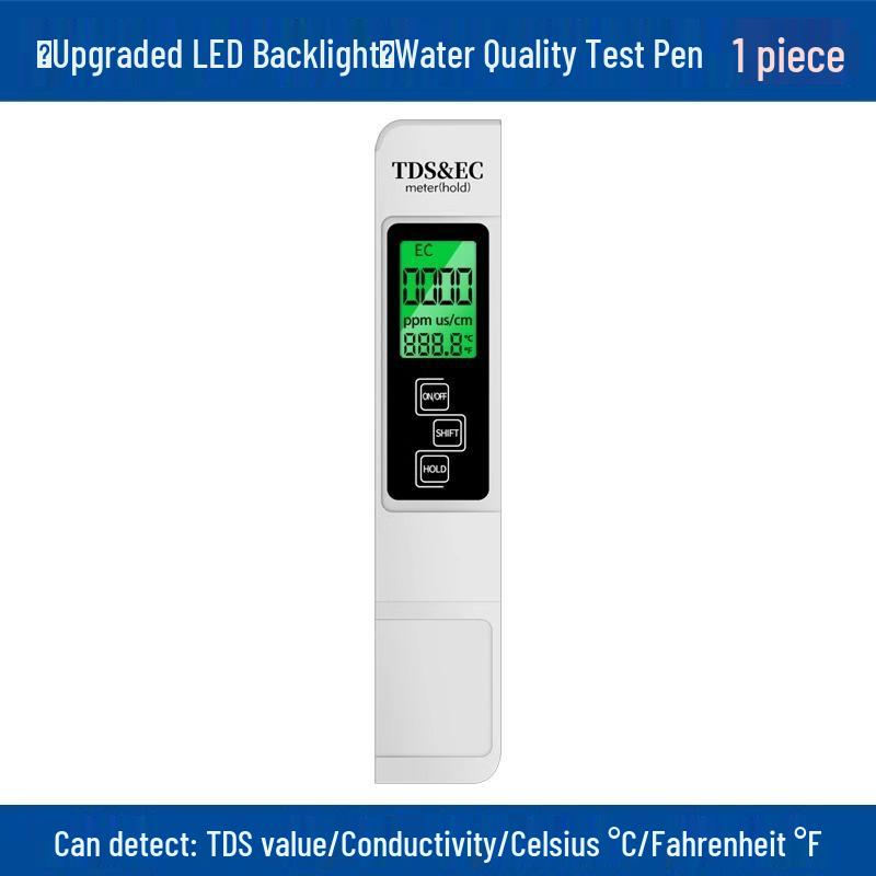 Astey 3-in-1 High-Precision TDS Water Quality Test Pen for Household Drinking Water