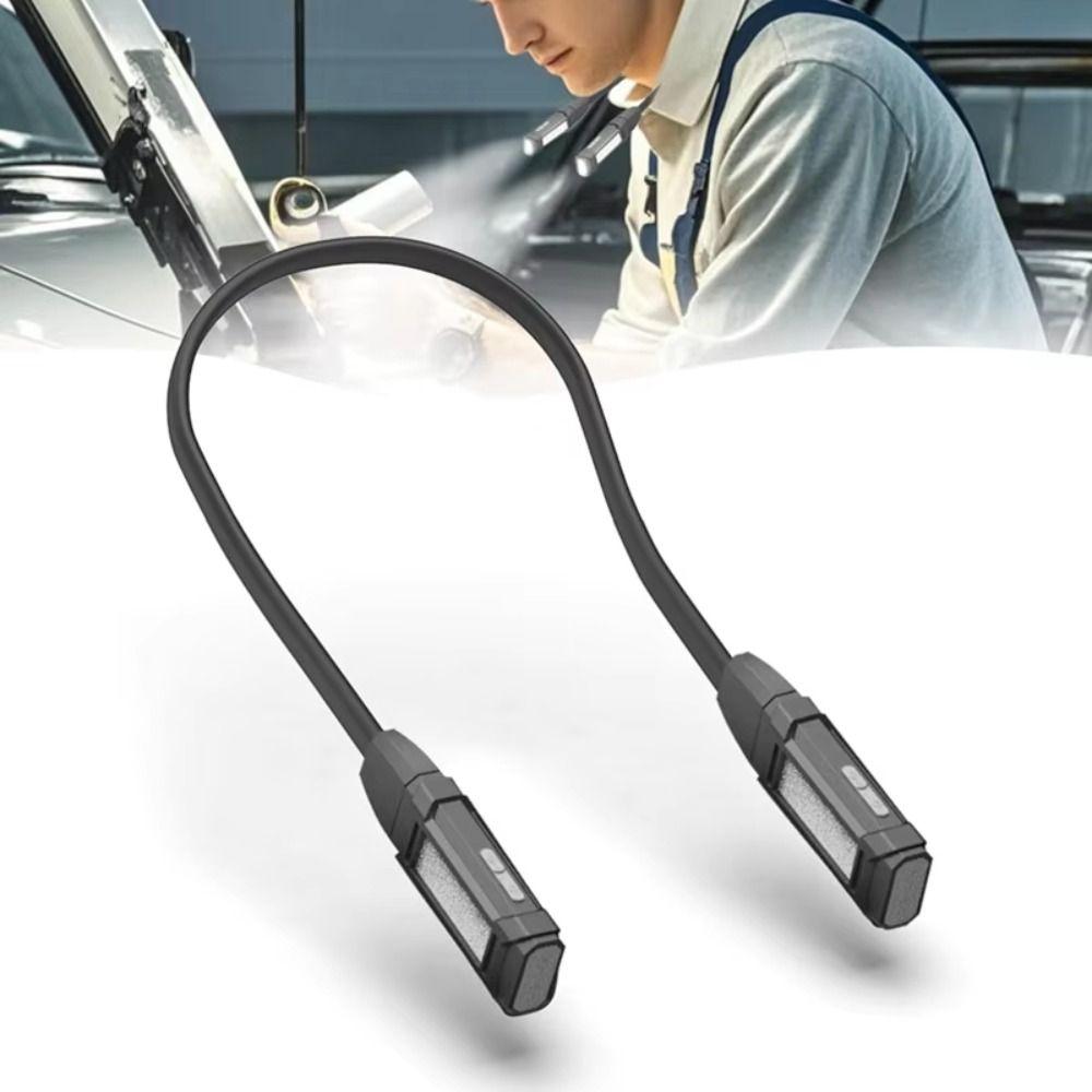 Rechargeable Battery Crochet Light Flexible Design Work Light Book Light  Car Maintenance