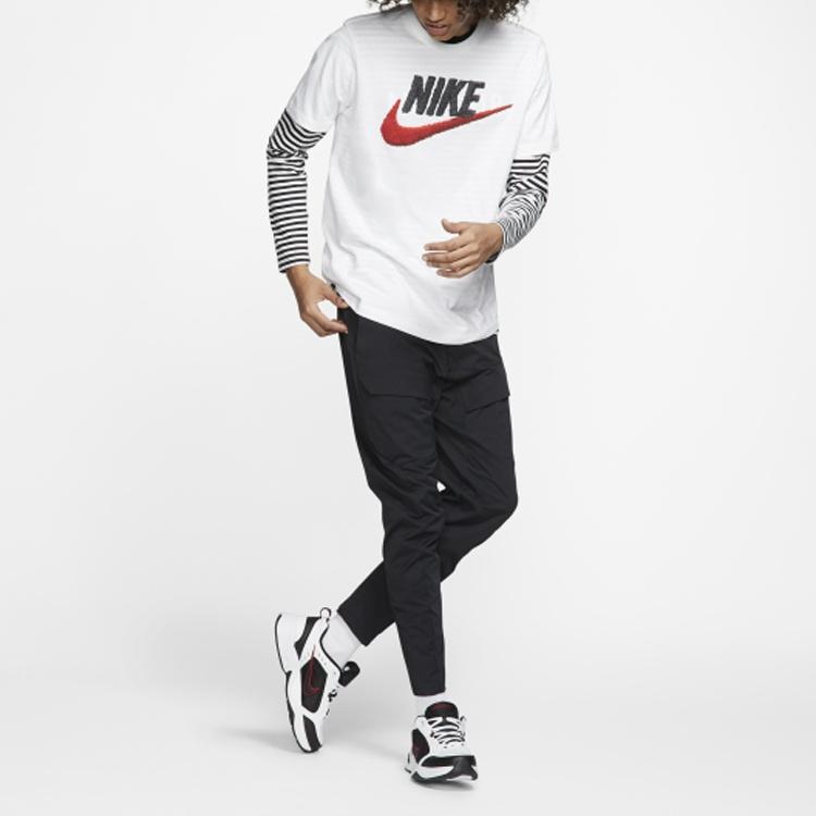 Nike Logo Round Neck Short Sleeve White Men's AR4994-100