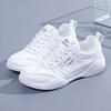 Little White Shoes Women's Fashion Versatile 2025 Sports Shoes Shock Absorption Lightweight Soft Sole Running Casual Sincere Shoes Not Tired Feet 