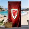 Wales Rugby Print Beach Towel Soft Portable Quick?dry Towel For Pool Summer Vacation Outdoor Sport