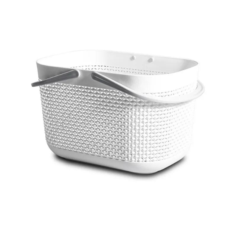 

Новая корзина для ванной ручная корзина для ванной пластиковая корзина для хранения в ванной комнате корзины для слива корзина для ванной корзина для хранения в ванной органайзер многоразовый Ya477 #2