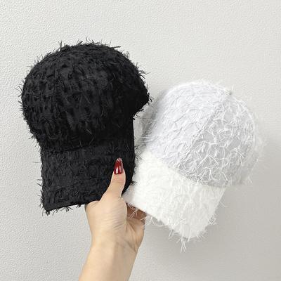 Neue Baseballmütze für Damen, dünn, atmungsaktiv, mit Spitze, Sonnenschutz, Gratkante, personalisierter Hohlhut