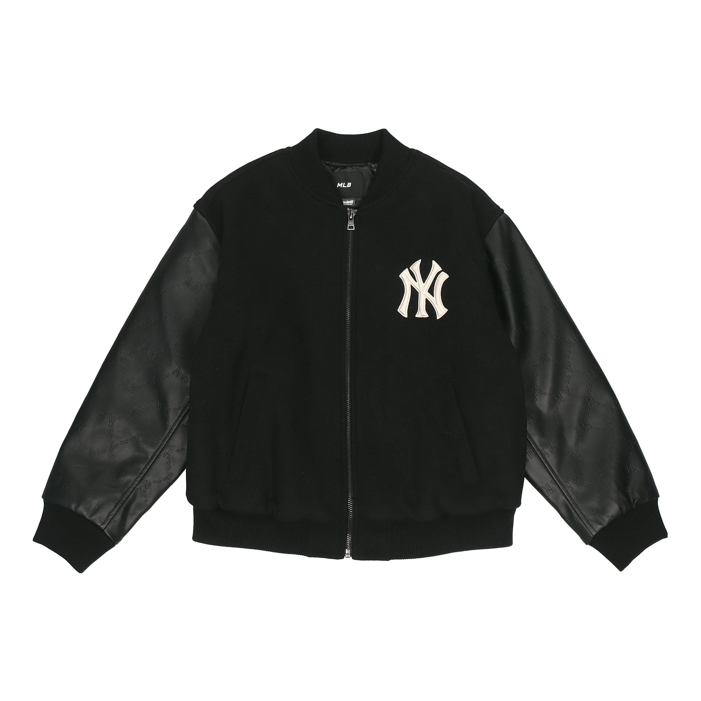 

New MLB Base Logo Baseball Jerseys Unisex Black 3AJP12016-50BKS XS