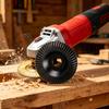 Angle Grinder Polishing Pad, Heavy-Duty Wood Carving Disc, High Carbon Steel Carbide Sanding Disc, for Smooth Engraving Sanding Buffing Woodworking