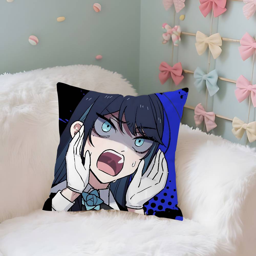 A-Ados-K-Kyogens-X Uta-s Pillow Case Cushion Cover Soft Cute Throw Pillow Case For Car Sofa Pillowcase Polyester With Zipper