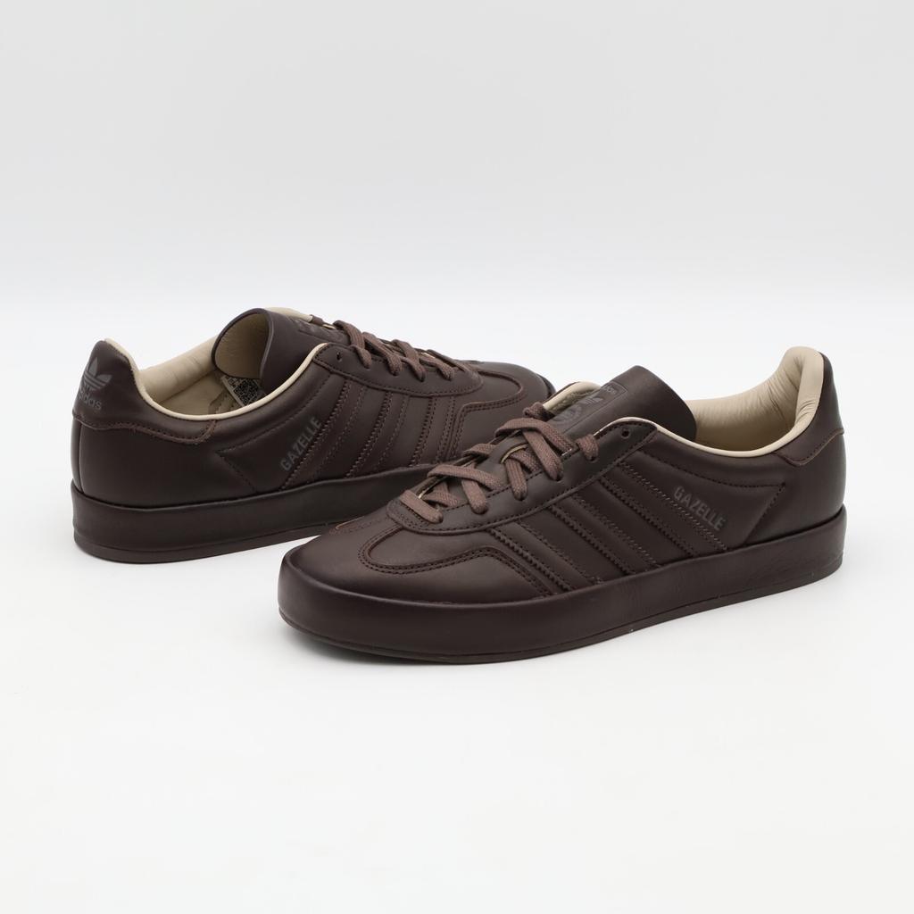 JH5414 Adidas Originals Gazelle Indoor LUX Dark Brown Wonder Beige (Men's)