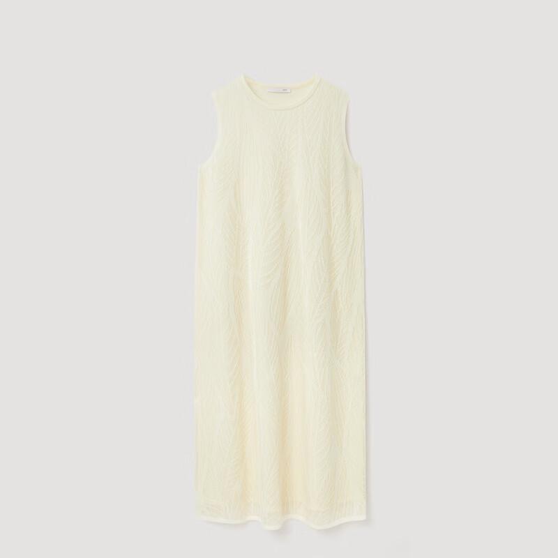 

OVVOVV Women s Spring Summer Lace Knit Vest Dress L