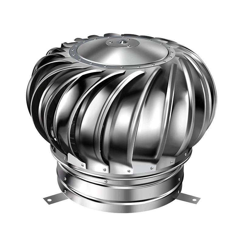 Smoke Duct Roof Ventilation Air Exchange Exhaust Ball Stainless Steel Ventilation Device Waterproof Non Powered Hood