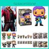 Galaxy Guardians 3 Collectible Figures Rocket Raccoon And Groot Funko Pops
